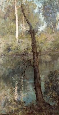 Clara Southern Yarra at Warrandyte Spain oil painting art